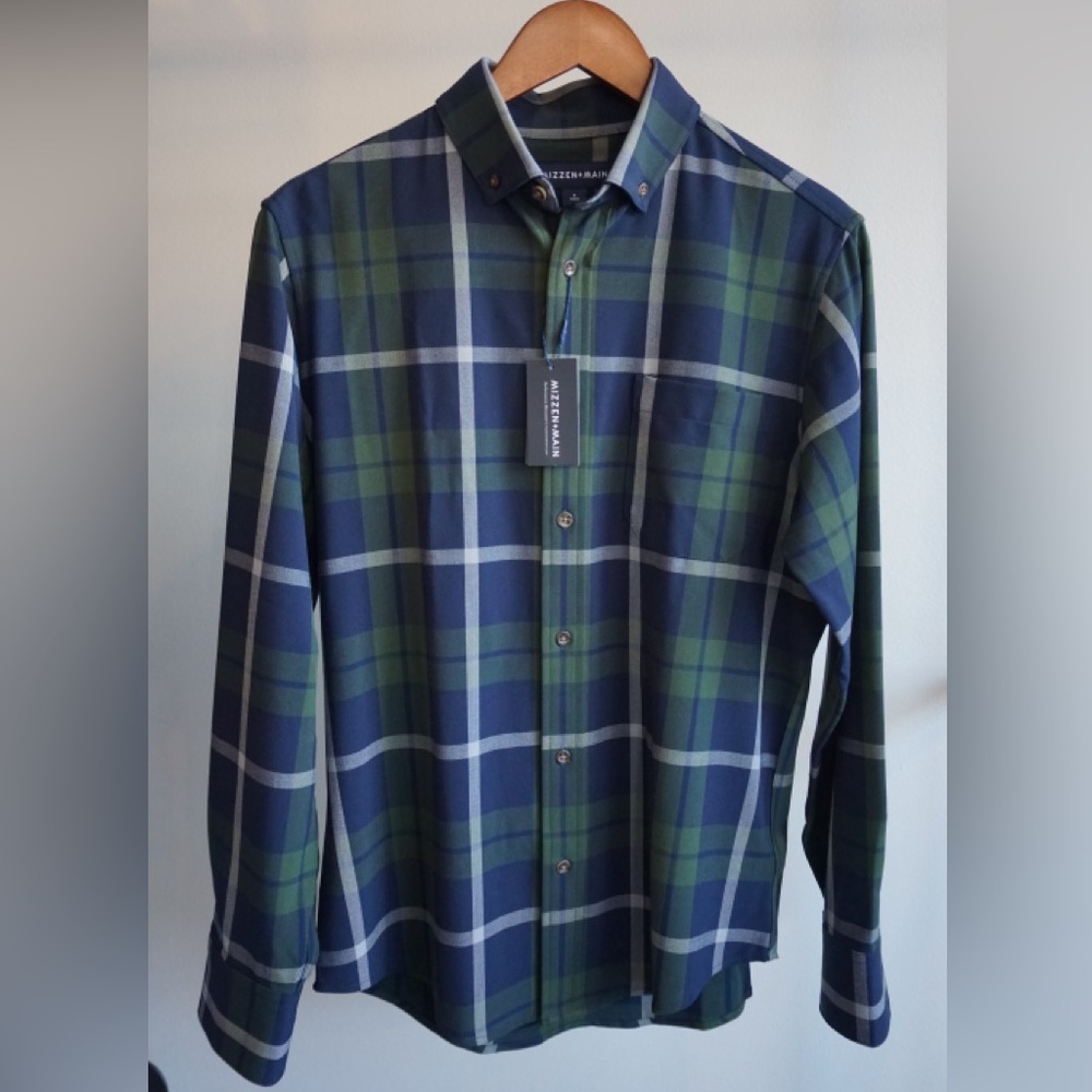 NWT! Mizzen + Main City Flannel